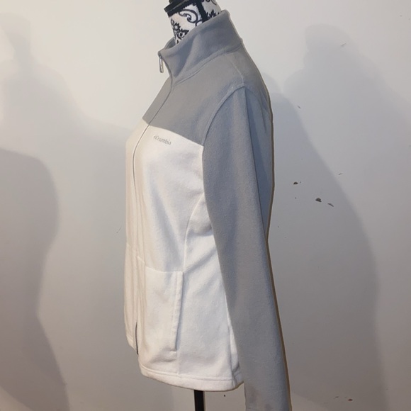 Columbia Full Zip Fleece Jacket Size Large - Picture 4 of 10